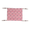 thumbnail image 2 of Double Layer Plush Hammock For Cats, Soft And Comfortable, Easy To Clean, Metal Hook, Easy To Install, Suitable For Rabbits, Kittens, Hamsters, Puppies, Ferrets, 2 of 8