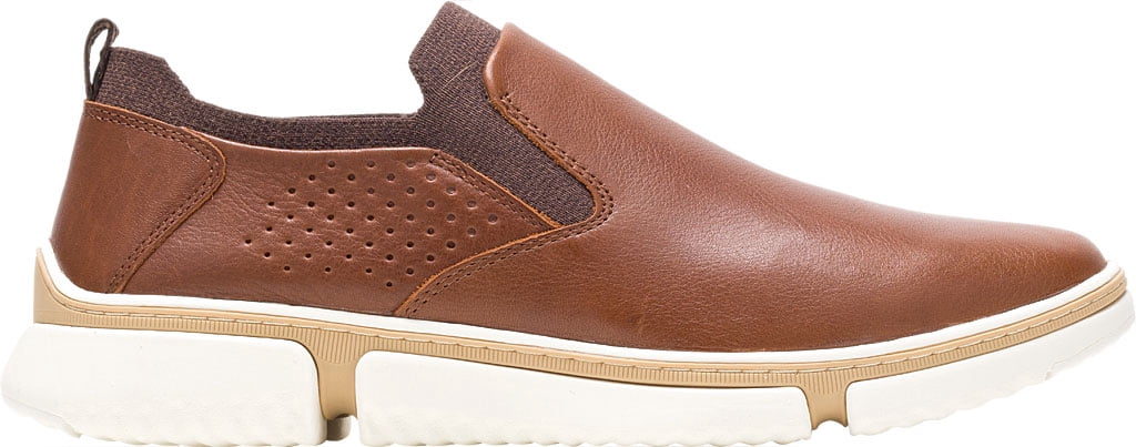 Hush Puppies Men's Bennet PT Slipon Cognac Leather Slip On