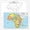 Africa, variant on JELLY BEAN GENIUS World, USA, Europe & Asia 4 Piece Map Poster Set – 11x17 Laminated Dry Erase Study Maps | Double-Sided Geography Maps with Blank Outline Back | Homeschool, Classroom & Test Prep