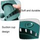 thumbnail image 4 of Silicone Drain Protector Anti Odor Shower Hair Catchers Shower Drain Cover Square Sink Strainer Plug Trap Filter, 4 of 5