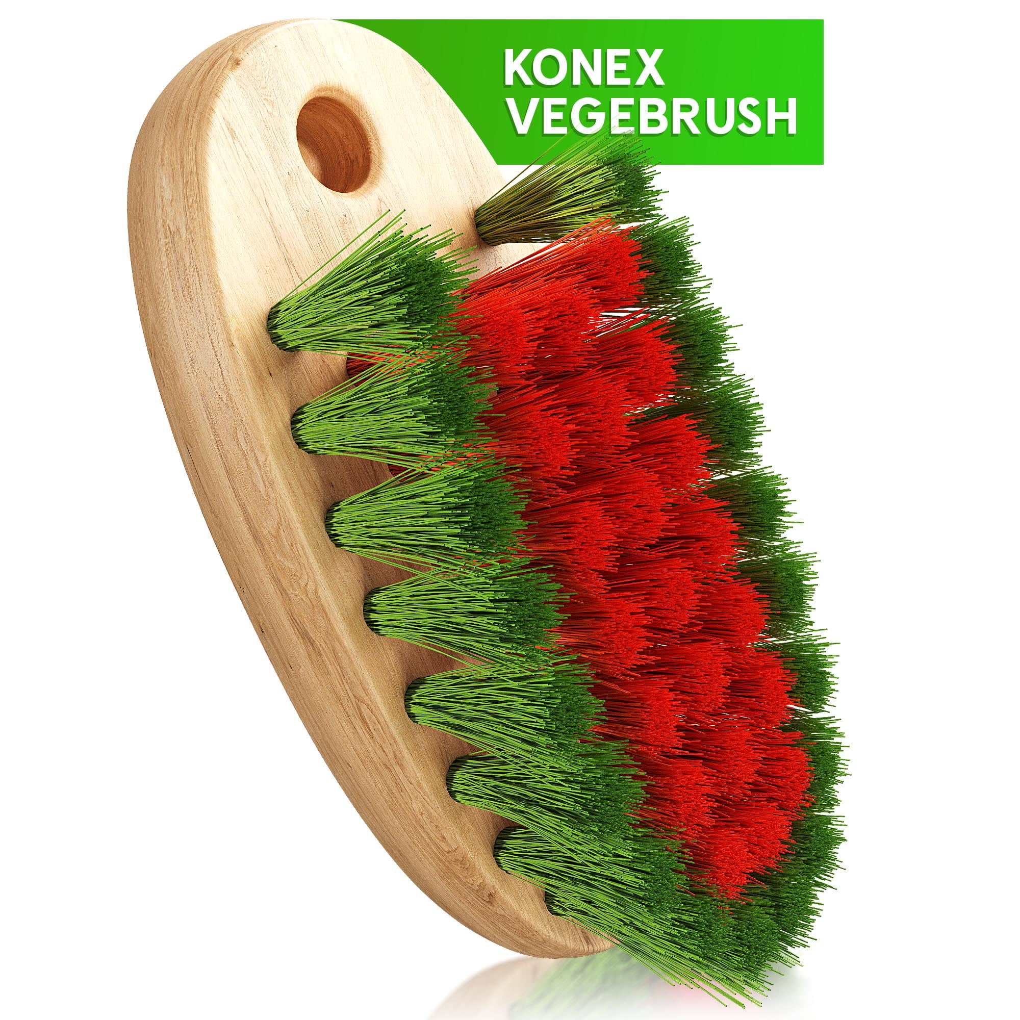 Konex VegeBrush Fruit and Vegetable Cleaning Brush