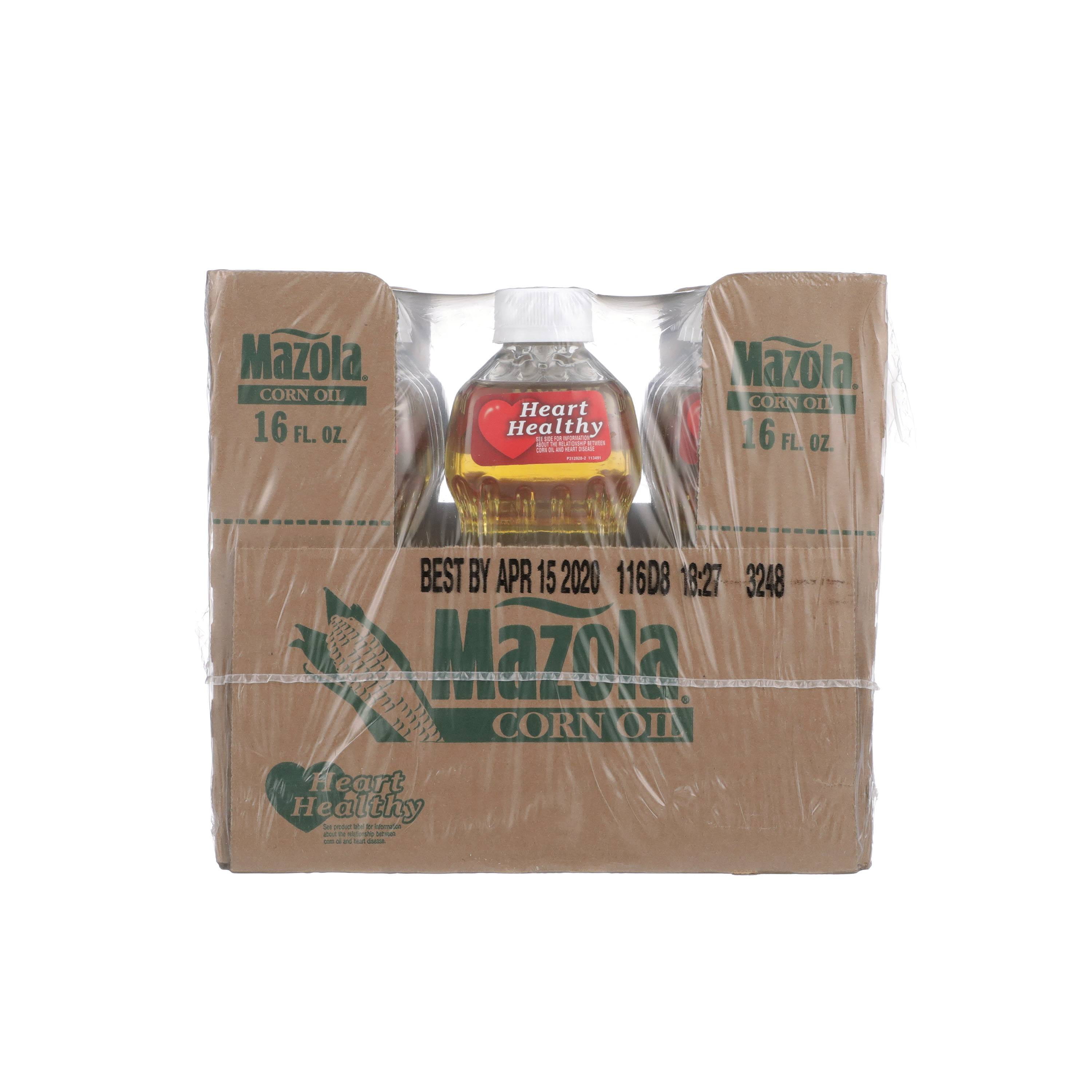 Mazola Corn Oil,16 Ounce 12 per Case