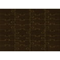 thumbnail image 1 of Ahgly Company Machine Washable Indoor Rectangle Transitional Night Black Area Rugs, 2' x 3', 1 of 7