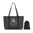 thumbnail image 7 of FORMRS Laptop Tote Bag for Women with 15.6" Computer Compartments Handbag, Black Astronaut Space, 7 of 7