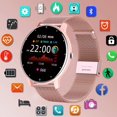 thumbnail image 2 of LIGE-reloj inteligente para mujer, accesorio de pulsera resistente al agua IP67 con pantalla táctil, Bluetooth, compatible con Android e iOS, 2022 xuanjing unisex, 2 of 2