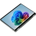 thumbnail image 4 of HP - OmniBook X Flip 2-in-1 - Copilot+ PC - 14" 2K Touch-Screen Laptop - AMD Ryzen AI 5 340 2025 - 16GB Memory - 512GB SSD - Meteor Silver, 4 of 7