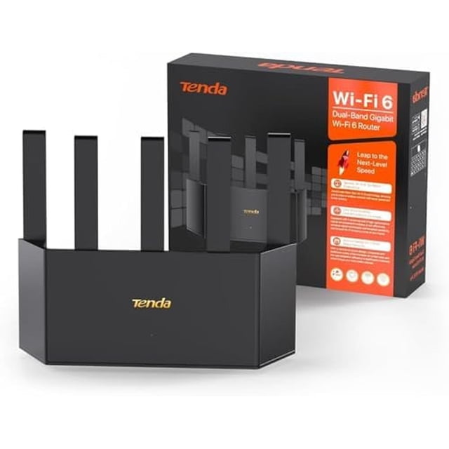 Router WiFi Tenda AX1500 Blanco con Modo Punto de Acceso y Control Parental