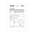 thumbnail image 2 of Burda Style Sewing Pattern 6234 - Misses' Tops with Variations, Size: A (8-10-12-14-16-18), 2 of 4