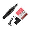 thumbnail image 2 of Guardurnaity Taladro eléctrico tallado pluma conjunto desata el potencial creativo máquina portátil de mejora de uñas conjunto de molino de Juegos de manicura  estándar de Europa Negro, 2 of 6