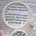 thumbnail image 2 of Small Magnifying Glass With Light For Purse 8x 20x Glass With Handheld Pocket Illuminated Folding Hand Held Lighted Magnifier For Reading Coins Hobby, 2 of 4