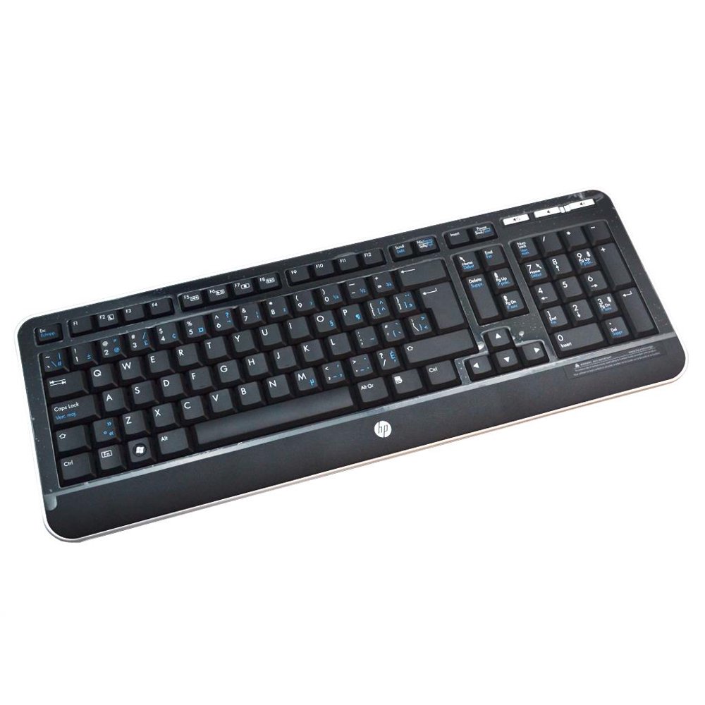 KG0851 KBRF1921 HP French Canadian Black Wireless Keyboard 588544DB1 NO Dongle Desktop