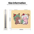 thumbnail image 3 of Pofeuu Moriah Elizabeth for Portable Pocket Makeup Mirror PU Cover Compact Travel Mirror with Normal and Magnifying Double Sided Glass-Round Shape-Square, 3 of 9