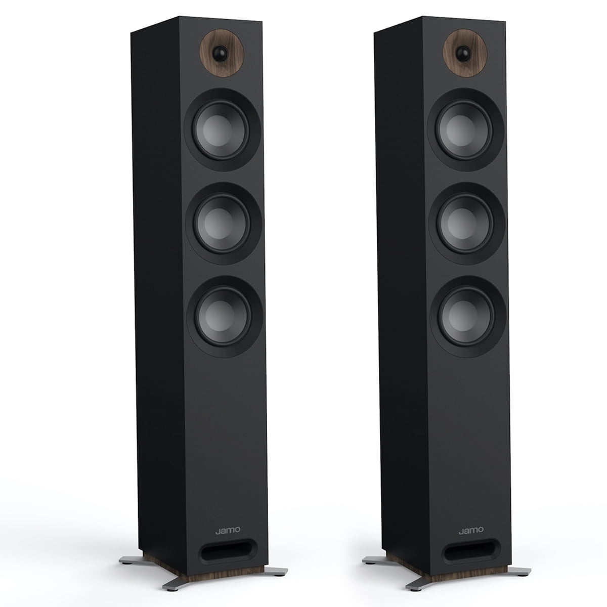 Jamo S 809 5" 240W 3.5-Way Floorstanding Speaker, Pair - White