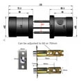 thumbnail image 2 of Bluetooth Fingerprint Door Lock Support Lock APP 13.56Mhz Card Code Keyless Latch Knob Lock Smart L06 ,Easy to Installation and Use, 2 of 4