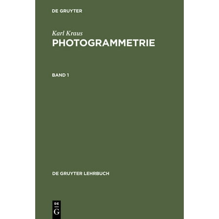 de Gruyter Lehrbuch: Photogrammetrie (Hardcover)