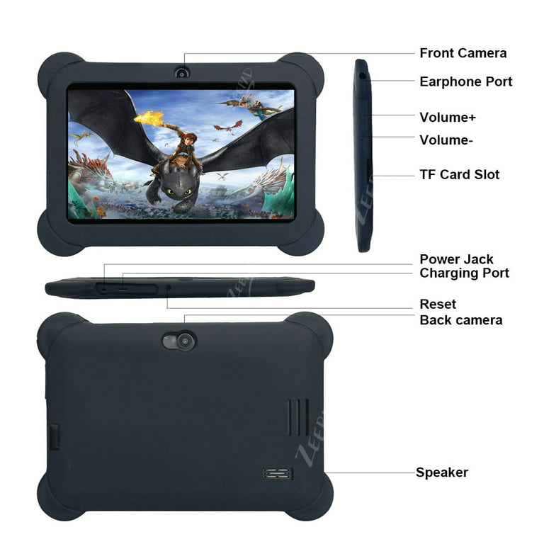 BDF K7 Kids Tablette 7 pouces Quad Core Android 2 Go/16 Go