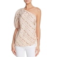 thumbnail image 1 of Petersyn Blouse Décontractée à une Épaule pour Femmes, Rose, Petit, 1 of 1