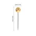 thumbnail image 2 of OUNONA 200pcs Push Pins for Cork Board Bulletin Board Round Ball Push Pins Beads Decorative Head Marking Pins for Crafting Projects, 2 of 8