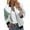 Green, variant on Full Zip Varsity Baseball Jacket for Women, Stand Collar Long Sleeve with Pockets, Casual Lightweight Fall Outerwear, 1 Piece, S-XXL, Plus Size Friendly