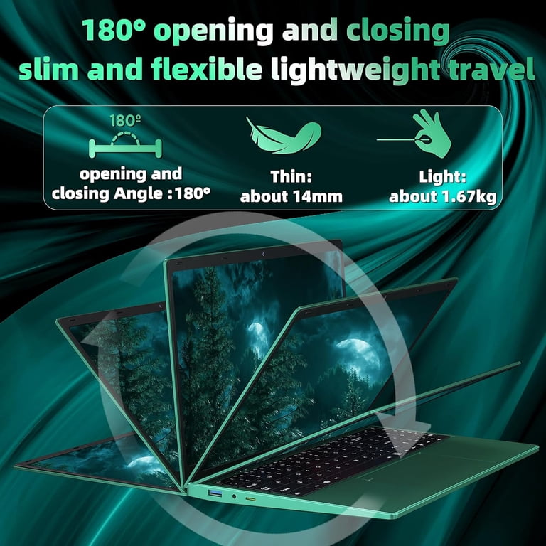 BINTEC 15.6" Laptop - Intel Celeron N5095, 16GB RAM, 512GB SSD, FHD Display, Backlit Keyboard