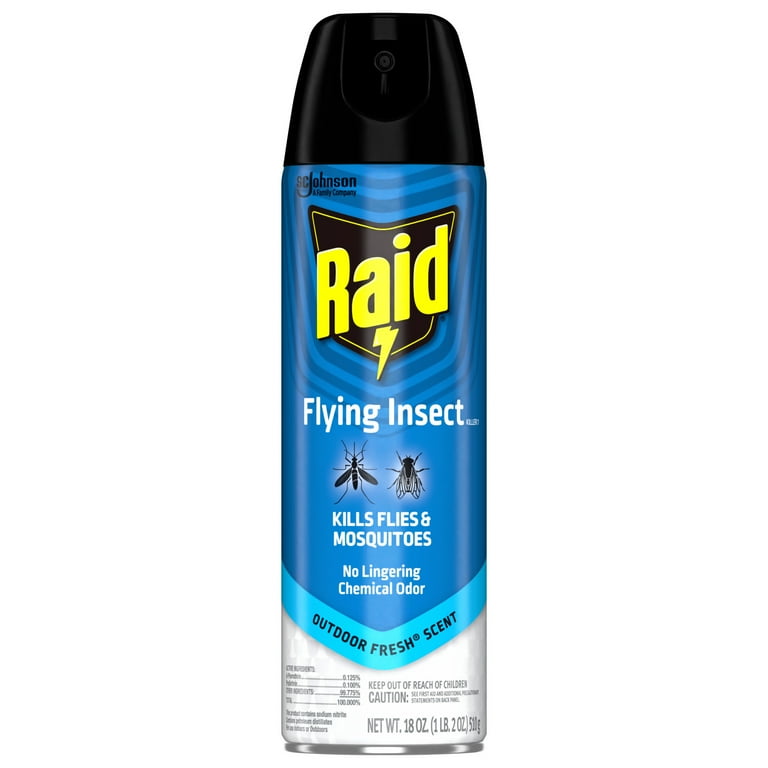 Raid 7 Flying Insect Killer, Mosquito & Bug Spray, Indoor