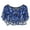 Blue, variant on Solid Sequins Fragmented Tippets Ethnic Styles Beads Lace Tippets Fashion Elegant Capes for Casual or Party Wear
