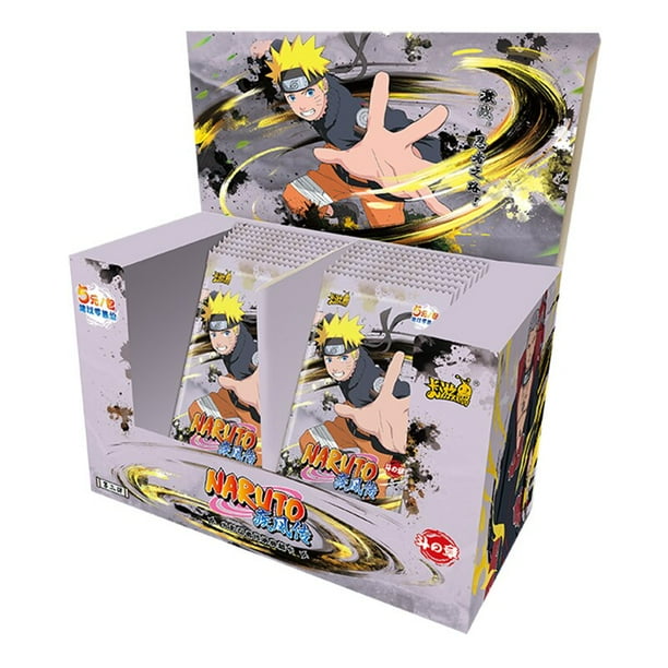 La nueva tarjeta de Naruto de KAYOU, el capítulo de soldados, colección de la herencia de bronce de Naruto, tarjeta de BP, tarjeta de colección de regalo para niños Fivean Figuras de anime