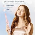 thumbnail image 4 of 32mm Automatic Hair Curler Easy-to-use Travel Automatic Curling Iron Fast Heating Small Auto Rotating Curing Wand For Curls Waves 3 Tunable Temps Auto Shut-Off, 4 of 9