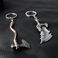 thumbnail image 3 of God Of War Ragnarok Keyring Keychain Kratos Blade Of Chaos Leviathan Axe Shield Durable Creative Gift Pendant, 3 of 4