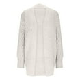 thumbnail image 5 of AOOCHASLIY Women Fall Tops Clothes Women's Fashion Knitted Long Pattern Cardigan Sweater Coat, 5 of 5
