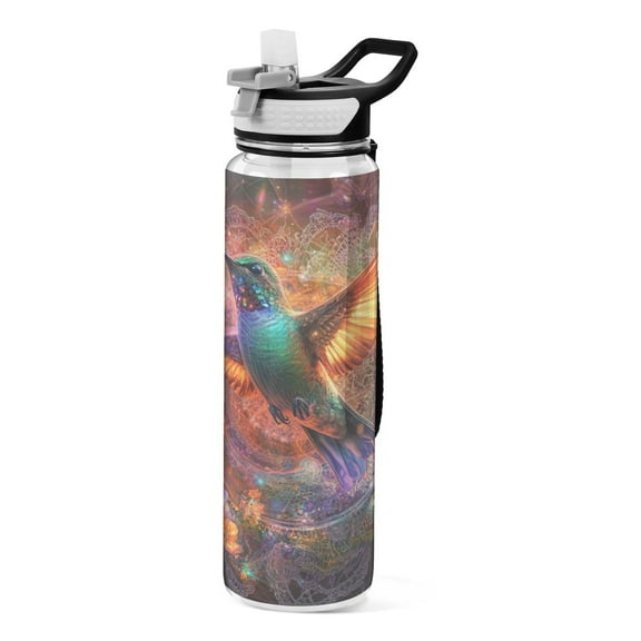BZSMCE Sport Bottle Cut Radiant Outdoor sports Water Bottle Size: 10.4x3in