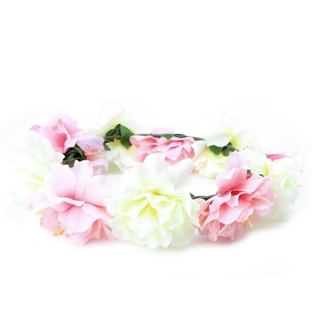 

QUSENLON Boho Floral Flower Crown Headband Hair Garland Wedding Party Headpiece Hairband