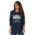 thumbnail image 3 of Deer Hunting Definition Antlers Long Sleeve TShirt Men Women Brisco Brands X, 3 of 6