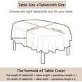 thumbnail image 2 of Fall Oval Tablecloth with Pumpkings and Leavesfor Table Smaller Than 48 x 66 inches, Waterproof Fabric Table Cloths for Autumn, Harvest, Thanksgiving(54 x 72 Inch), 2 of 6