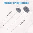 thumbnail image 7 of Ceiling Fan Cleaner Duster – Double Sided Microfiber Duster with Extension Pole for High Ceilings, Fan Blades, Furniture, Blinds, 7 of 7