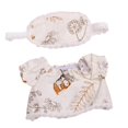 thumbnail image 1 of TISHITA Robe de Poupée Mignonne 20cm Poupée Bricolage Jouet Imagination pour Enfants Cadeau d'Anniversaire Tenue Blanc, 1 of 8