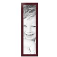 thumbnail image 2 of ArtToFrames 9" x 34" Cherry Picture Frame, 9x34 inch Red Wood Poster Frame (WOM-4333), 2 Pack, 2 of 7