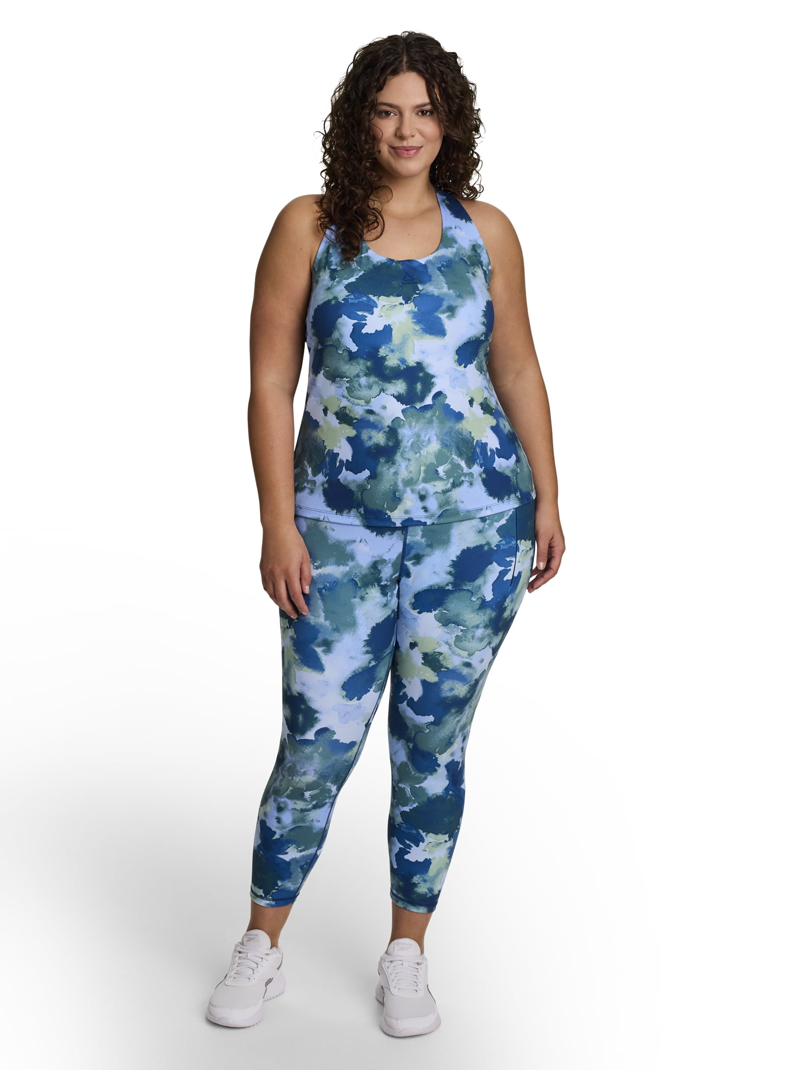 Reebok Women's Medium Impact Move Bra Tank with Removable Cups, Sizes XS-4X