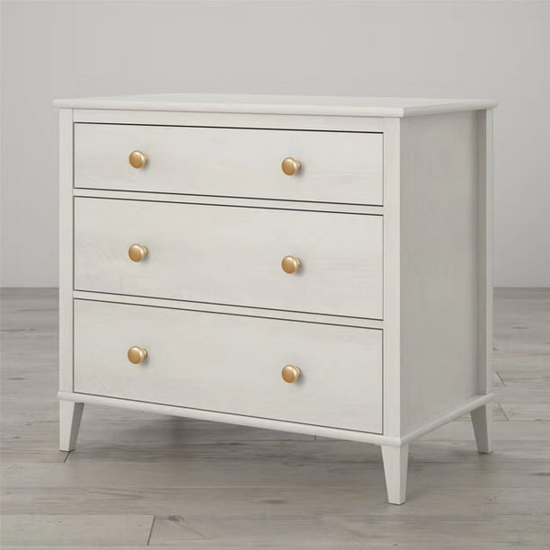 white dresser with toy storage