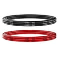 thumbnail image 2 of Cable eléctrico 14 AWG Cable de silicona de calibre 14 Cable de conexión de 20 pies [10 pies negro y 10 pies rojo] Suave y flexible 400 hilos 0,08 mm de alambre de cobre estañado Resistencia a altas t, 2 of 5