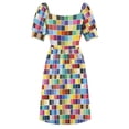 thumbnail image 5 of Pantone Color Palette - Pattern Sleeveless Dress Dresses Casual dresses, 5 of 6