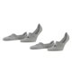 thumbnail image 1 of Burlington Calcetines de hombre, paquete de 2 - Para todos los días IN, talón antideslizante, color sólido Gris 43-44, 1 of 5