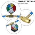 thumbnail image 5 of Car A/C Recharge Measure Set Gas Gauge With Filling Hose For R134A Air Conditioning Recharge Measure Meter Tool Auto Parts, 5 of 12