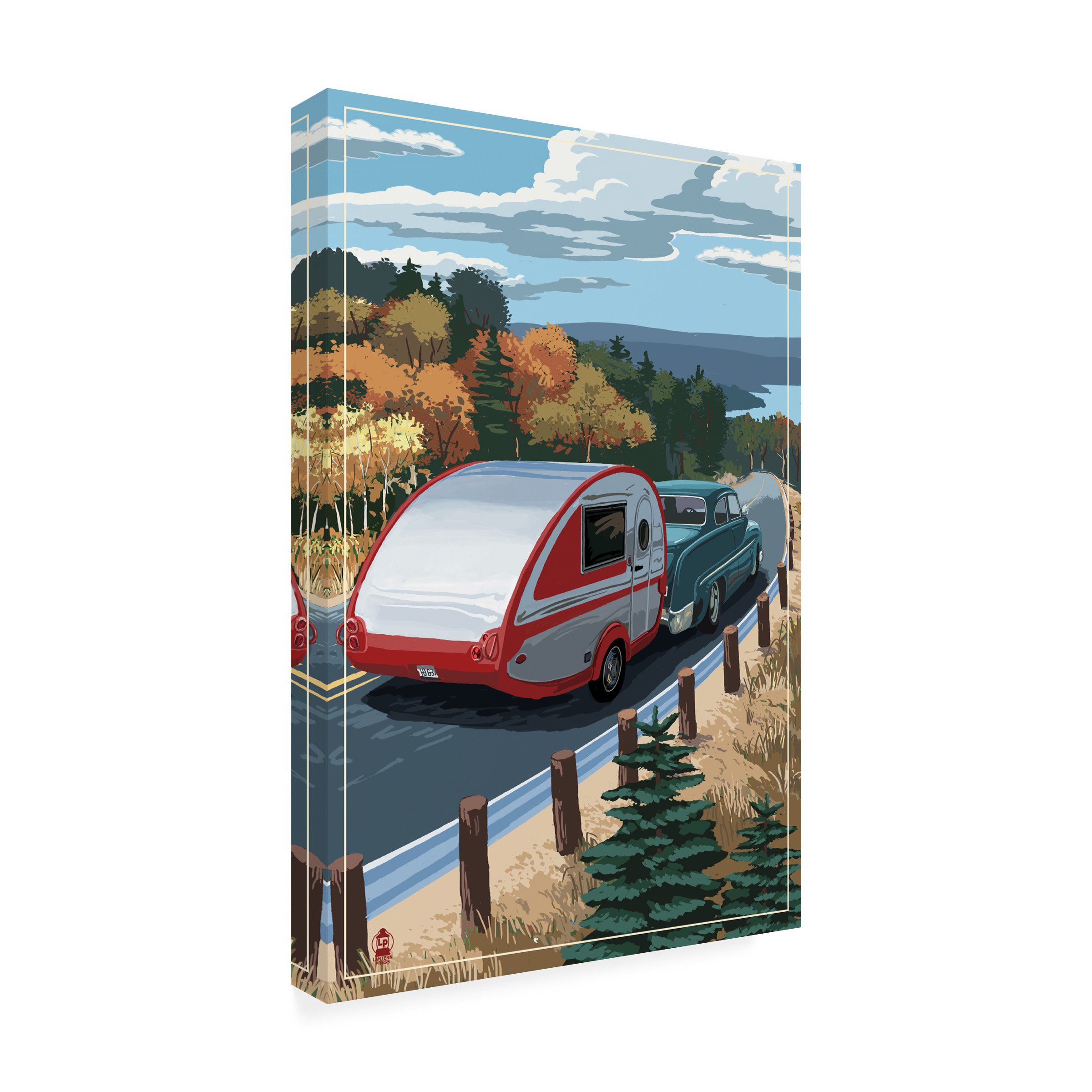 Lantern Press 'Transportation' Canvas Art
