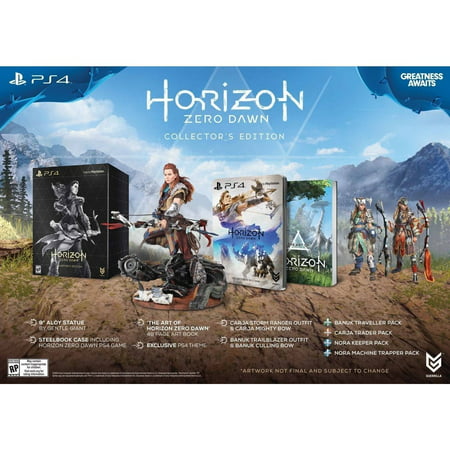 Horizon Zero Dawn Collector's Edition, Sony, PlayStation 4,