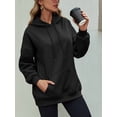 thumbnail image 2 of Weardear Oversized Hoodie for Women Long Sleeve Fleece Sweatshirts with Pocket 2025 Fall Y2K Outfits, 2 of 5