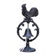 thumbnail image 1 of Campana de gallo, campana de cena, pollo, Metal, campana de servicio clásica Vintage, campana de mano para mesa, restaurante, exterior, Bar, interior, 1 of 9