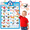 Blue-1, variant on Adofi Alphabet Wall Chart, ABCs & 123s Kids Learning Toys for 2 3 4 year olds, abc Chart for Wall for Toddlers 3-4, Interactive Educational alphabet poster, Boy Toys 2 3 Years Old