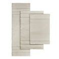 thumbnail image 4 of Home Essence Stria Border Stripe Marshmallow Bath Rug, 4 of 7
