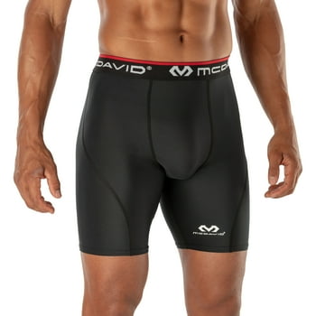 McDavid Sport Compression Athletic Shorts, Black, Adult, Men's Large